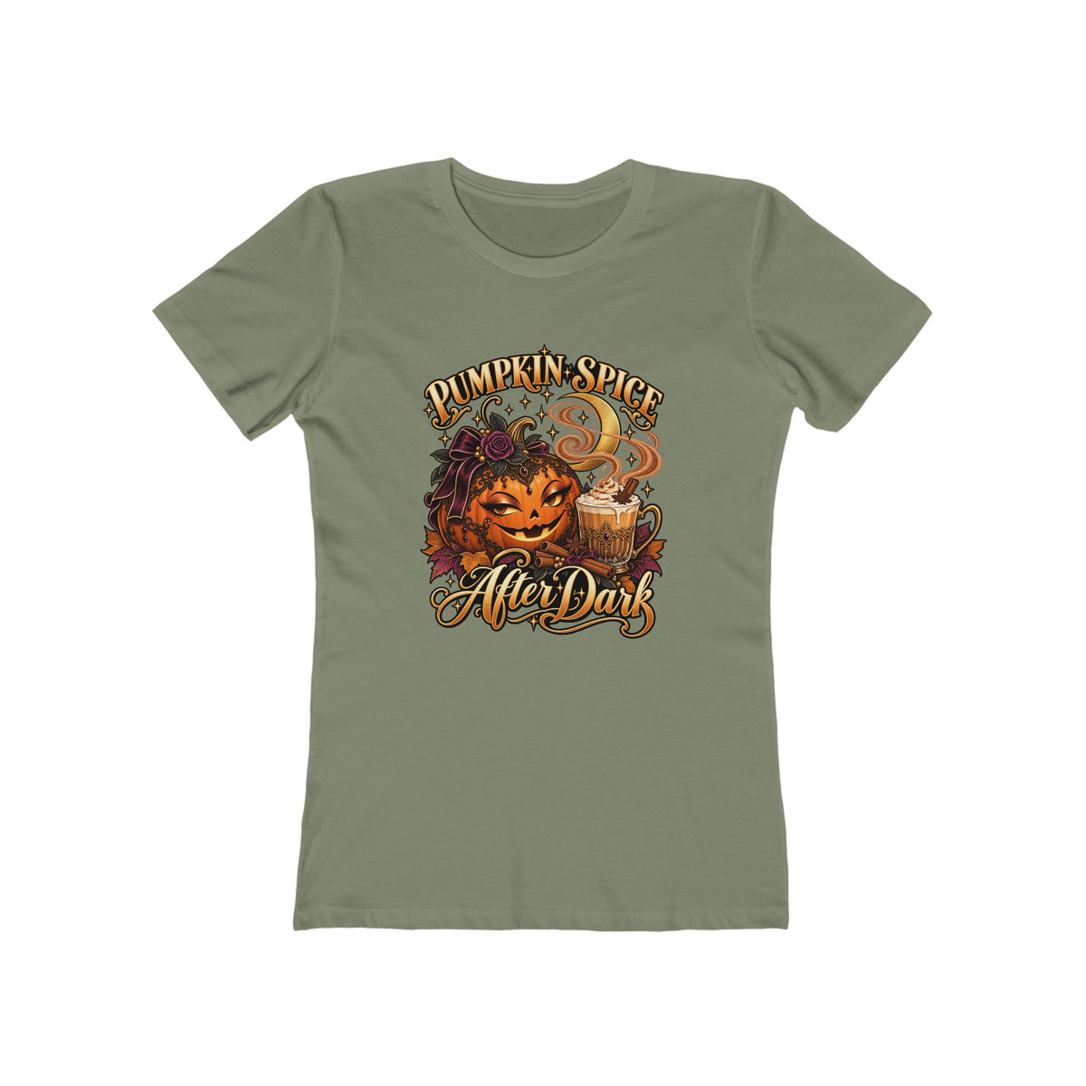 Pumpkin Spice After Dark - Women's T-shirt