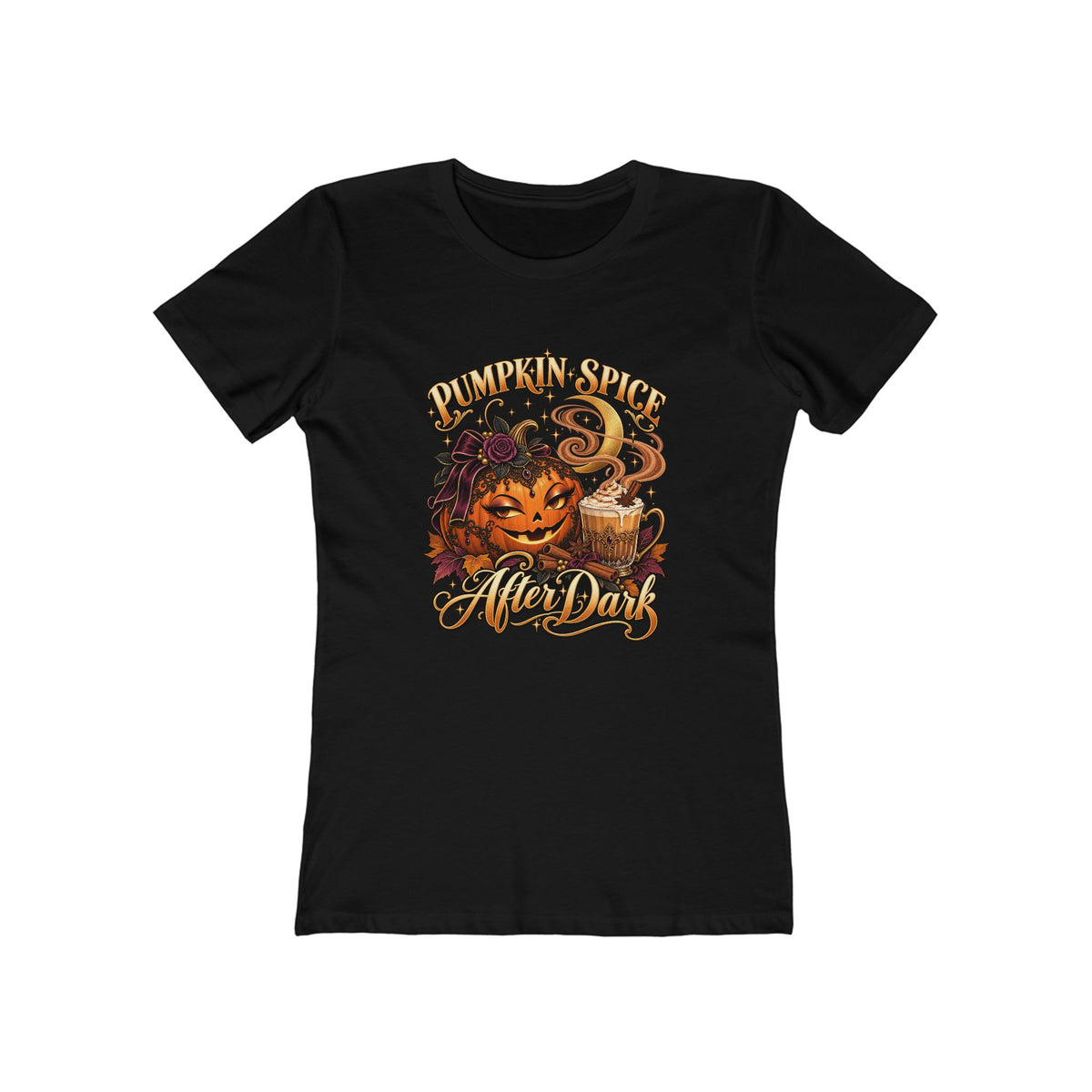 Pumpkin Spice After Dark - Women's T-shirt