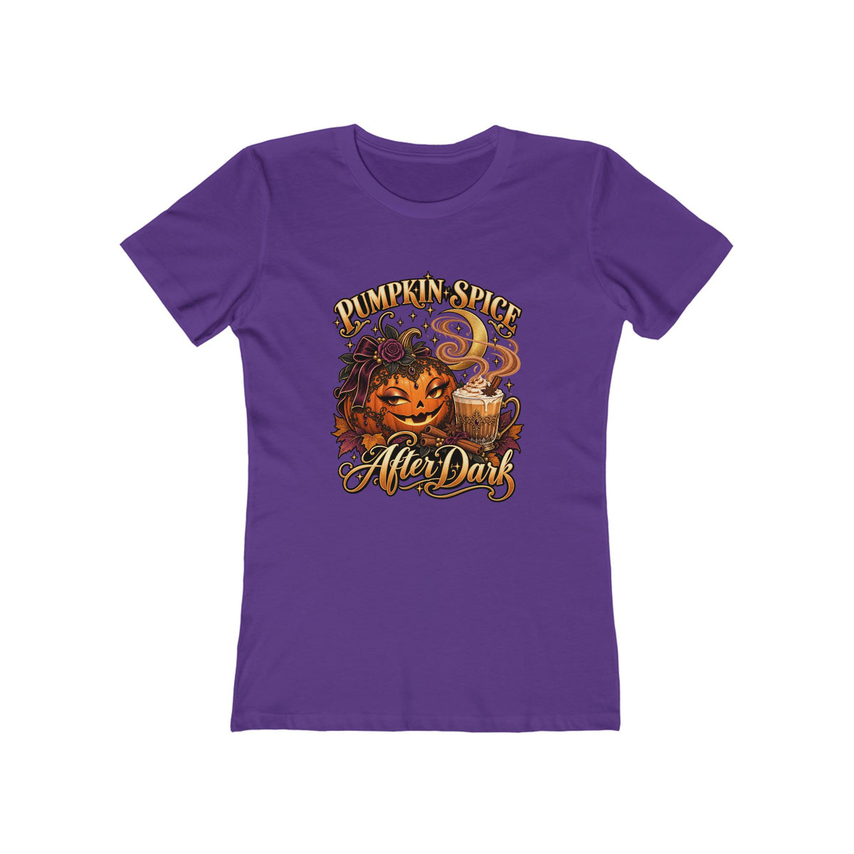 Pumpkin Spice After Dark - Women's T-shirt