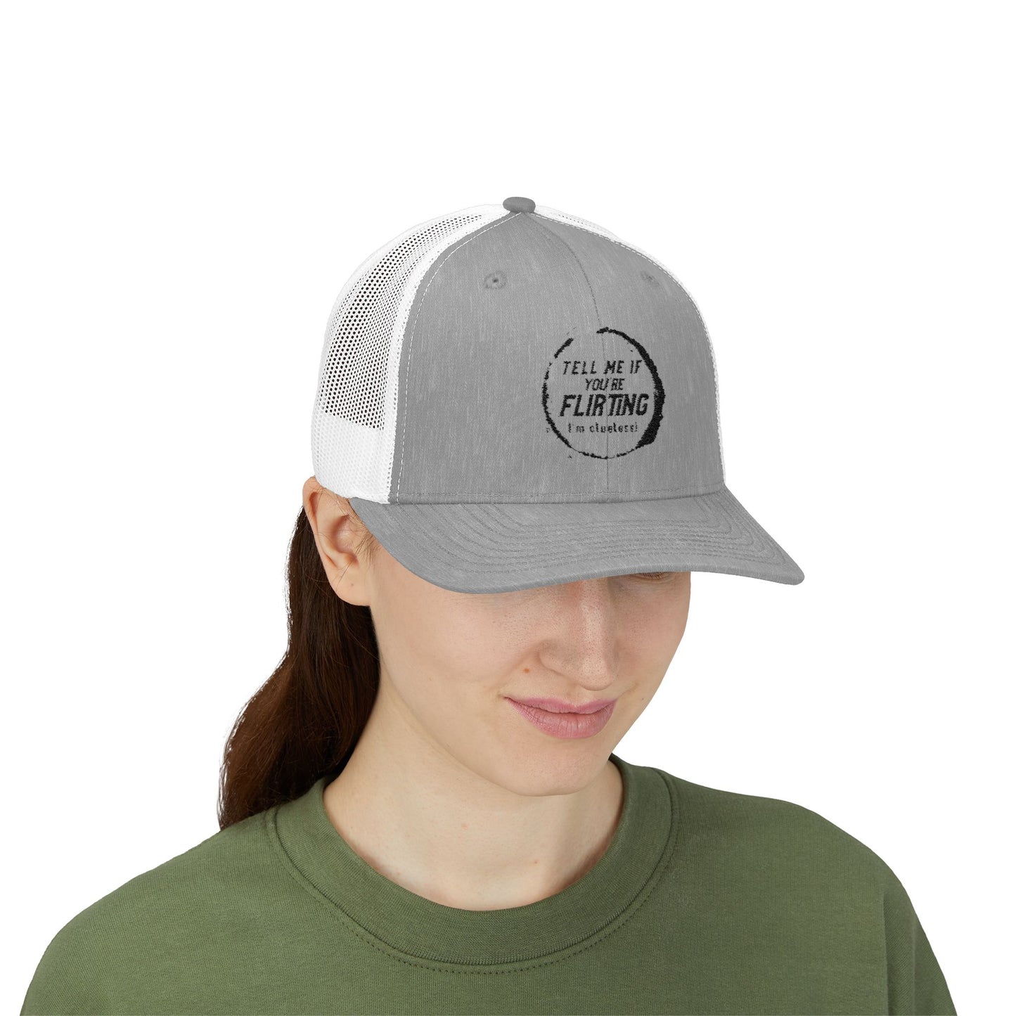 Tell Me If You're Flirting - Snapback Trucker Cap