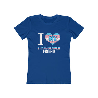 I Heart My Transgender Friend - Women's T-shirt