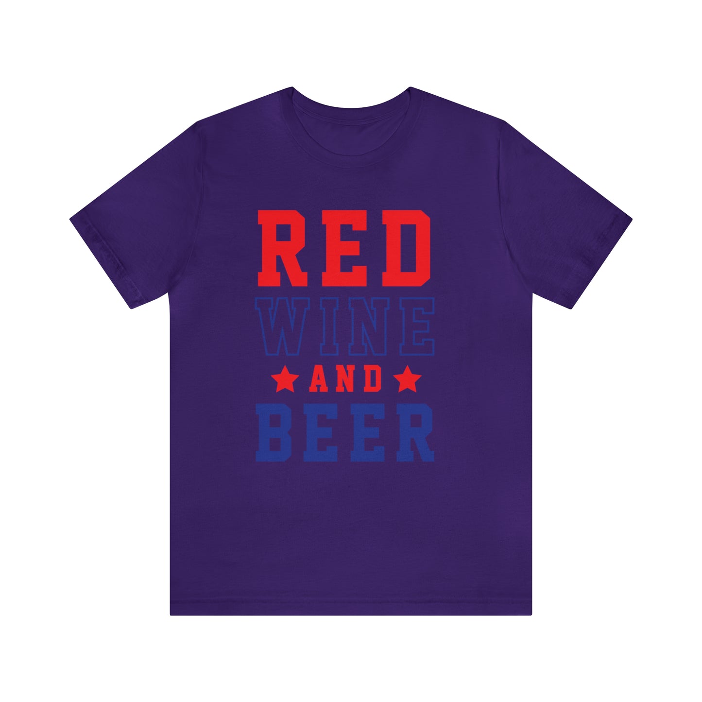 Red Wine And Beer - Unisex T-Shirt