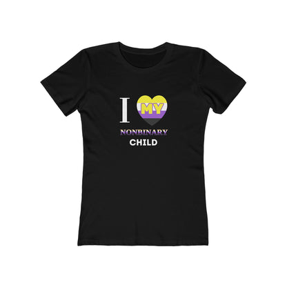 I Heart my NonBinary Child - Women's T-shirt