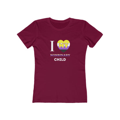 I Heart my NonBinary Child - Women's T-shirt