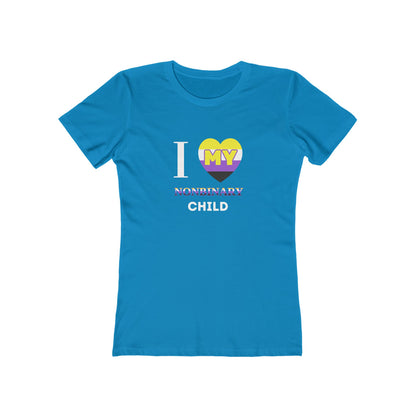 I Heart my NonBinary Child - Women's T-shirt