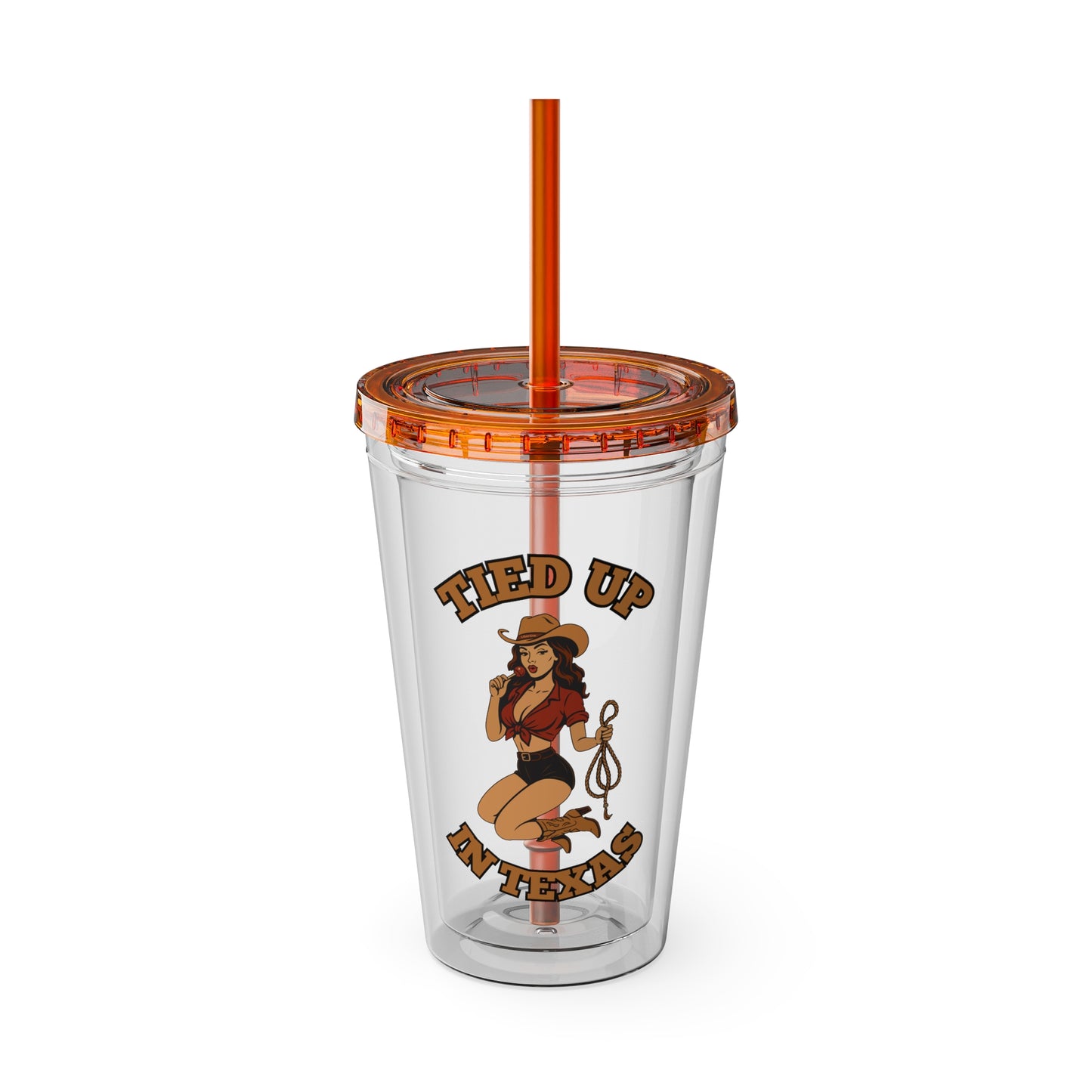 Tied Up in Texas - Sunsplash Tumbler