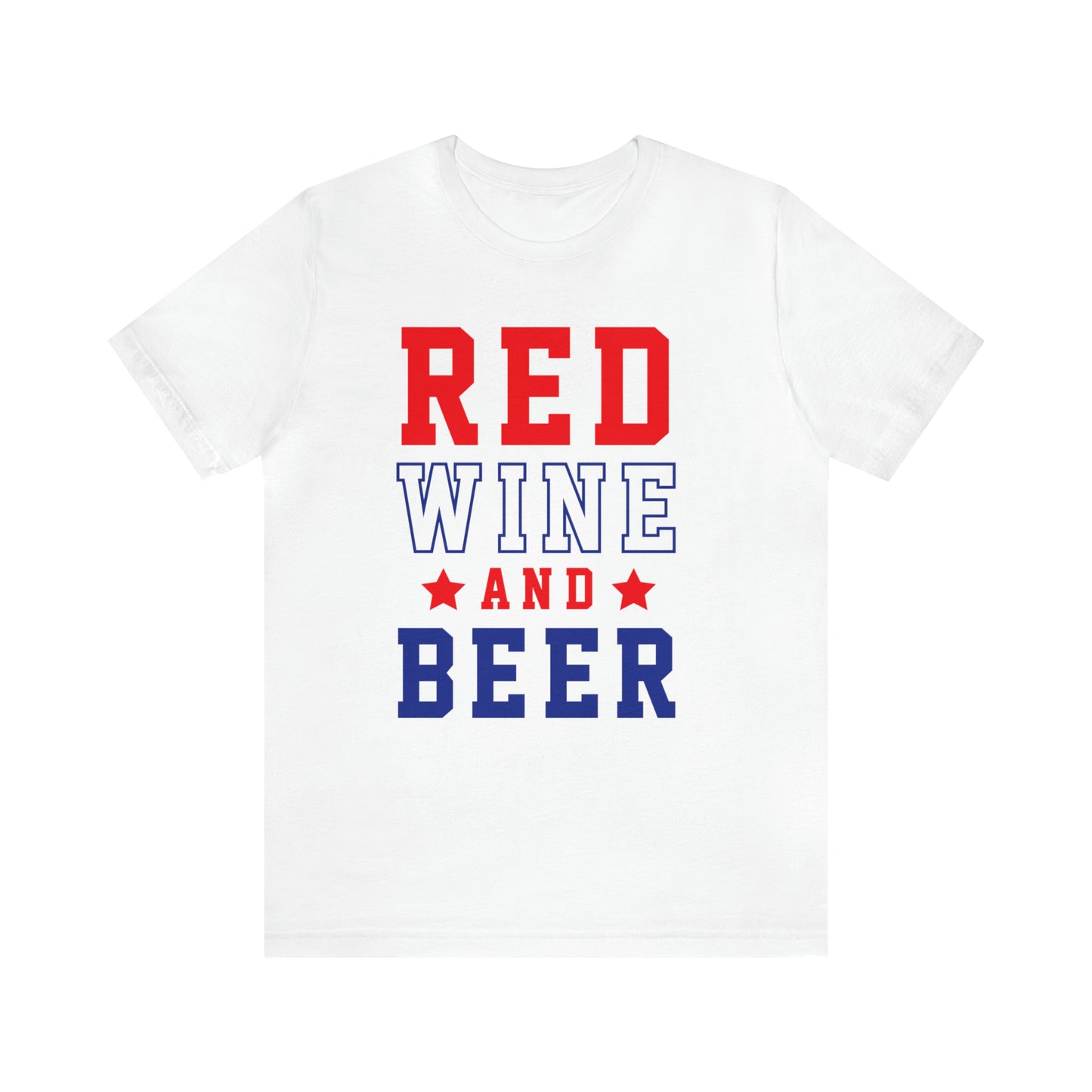 Red Wine And Beer - Unisex T-Shirt