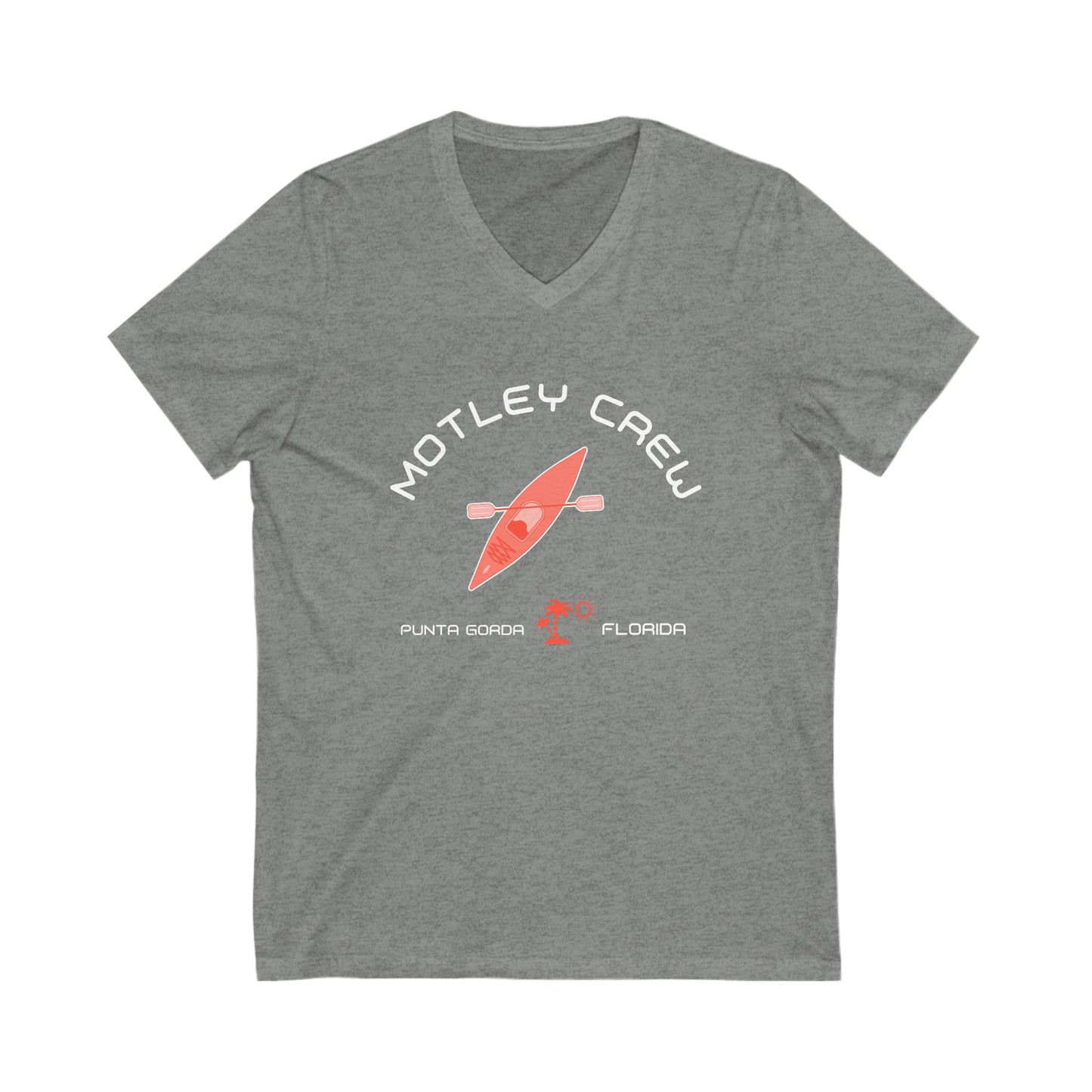 Motley Crew - Unisex Jersey V-Neck T-Shirt