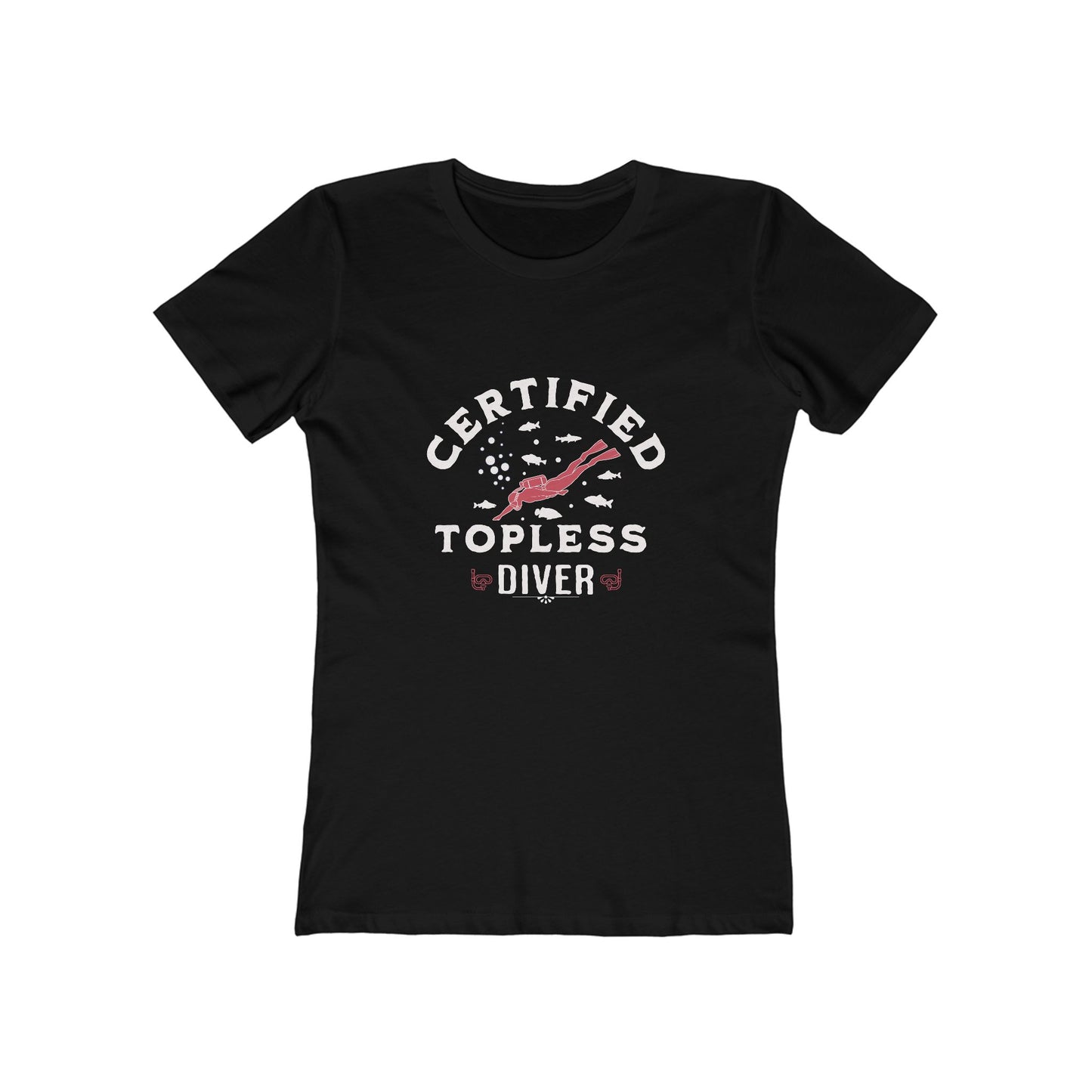 Certified Topless Diver - Women's T-shirt