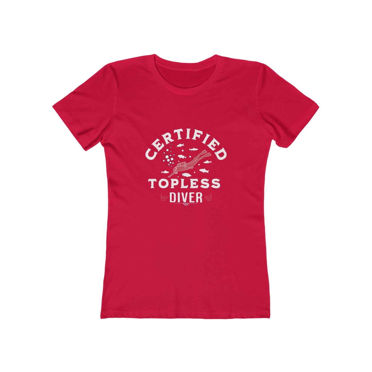Certified Topless Diver - Women's T-shirt
