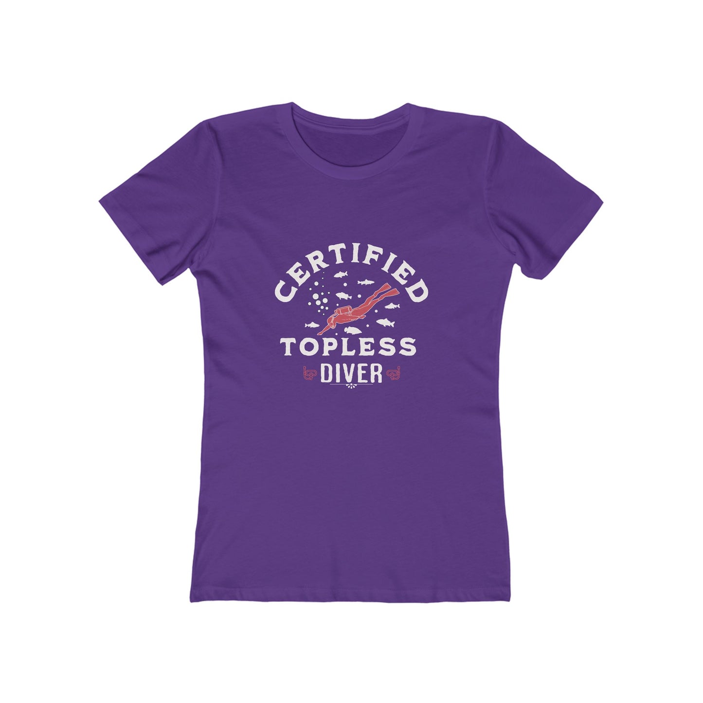 Certified Topless Diver - Women's T-shirt