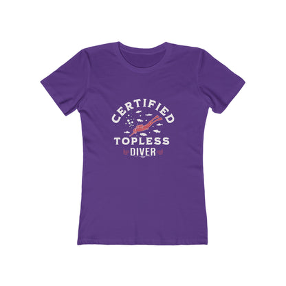 Certified Topless Diver - Women's T-shirt