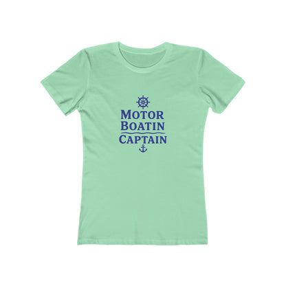 Motor Boatin Captain - Women's T-shirt
