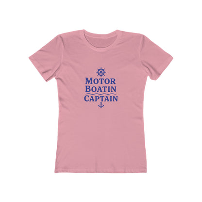 Motor Boatin Captain - Women's T-shirt