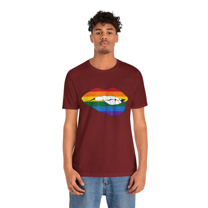 Pride Biting Lips - Unisex T-Shirt