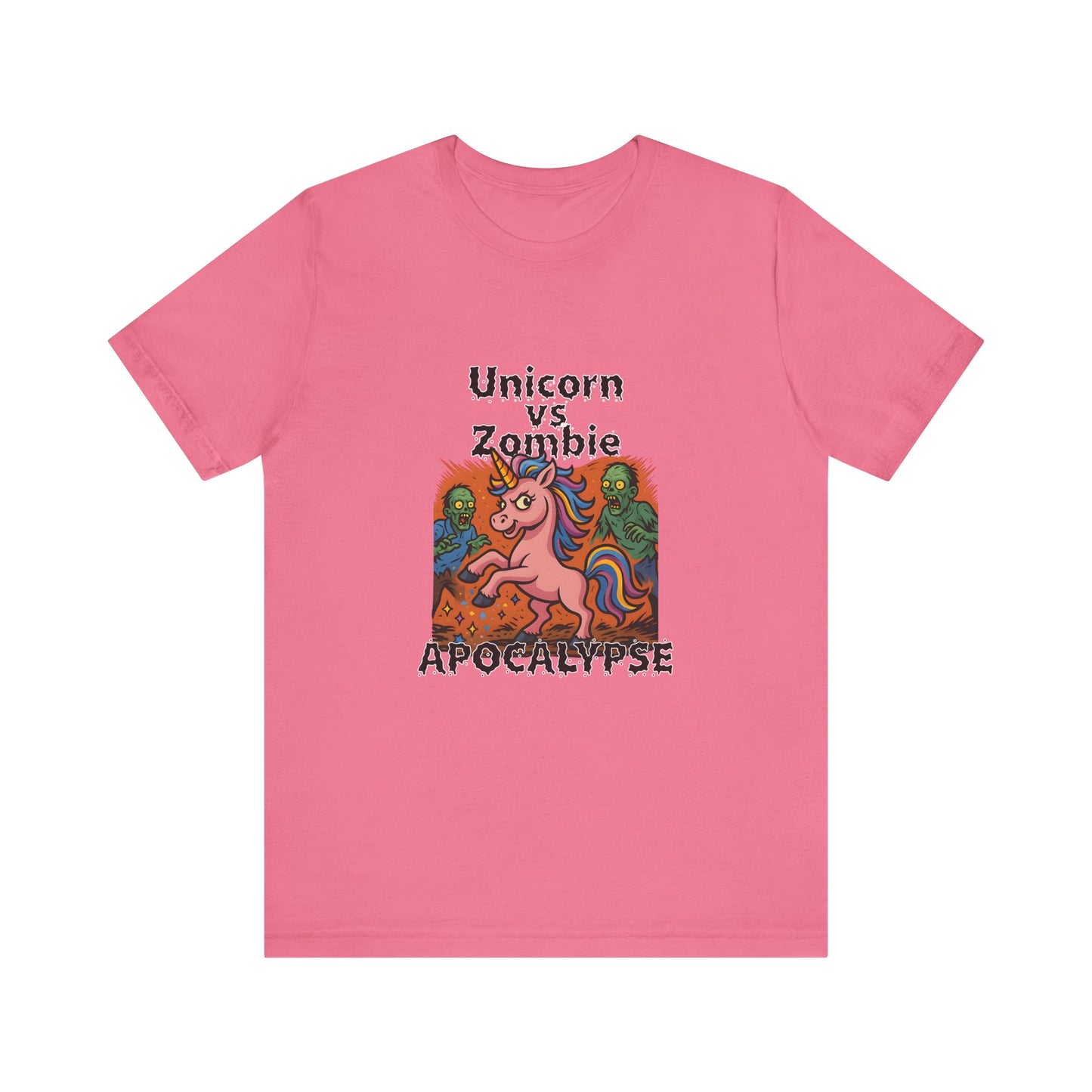 Unicorn vs Zombie Apocalypse - Unisex T-Shirt