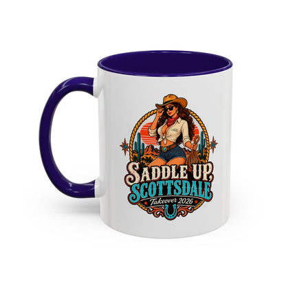 Saddle Up Scottsdale - Colorful Ceramic Mug