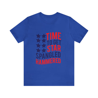 Time To Get Star Spangled Hammered - Unisex T-Shirt