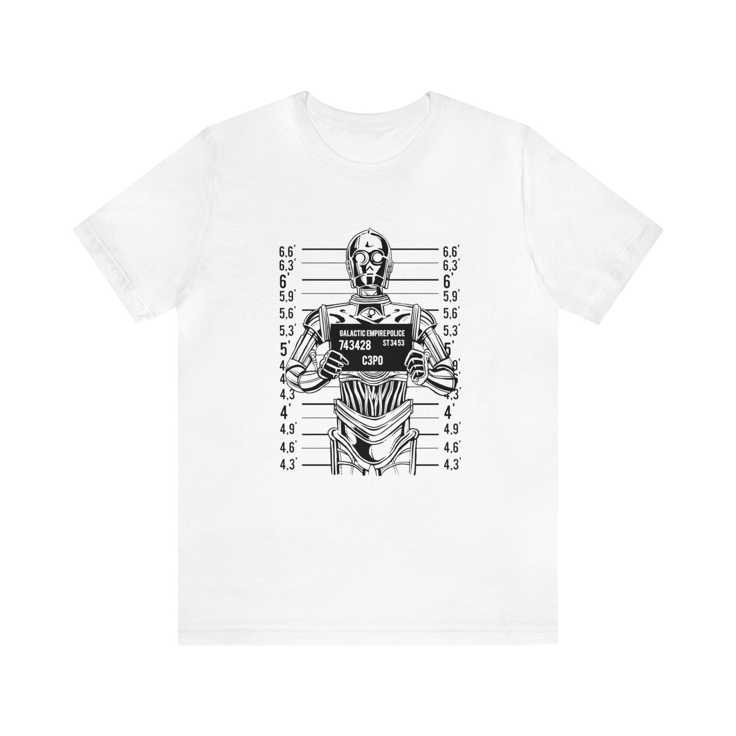 3PO Mugshot - Unisex T-Shirt