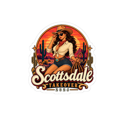 Scottsdale Takeover - Kiss-Cut Stickers