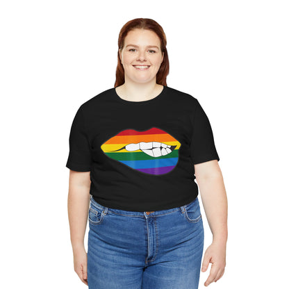Pride Biting Lips - Unisex T-Shirt