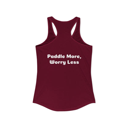 Motley Crew, Claudia S - Women's Ideal Racerback Tank