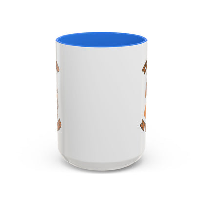 Tied up in Texas - Colorful Ceramic Mug