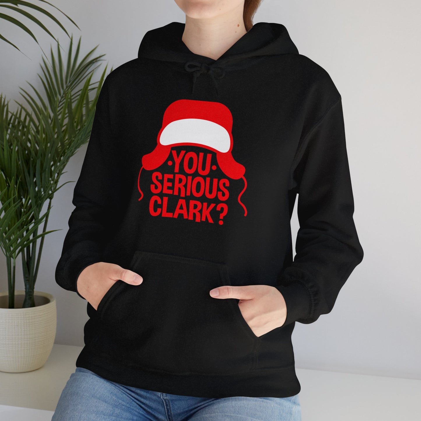 You Serious Clark? - Unisex Hooded Sweatshirt