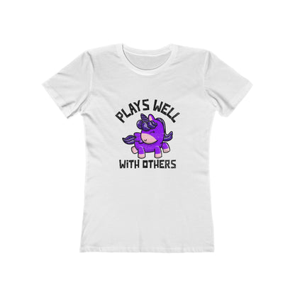 Plays Well With Others (Unicorn) - Women's T-shirt