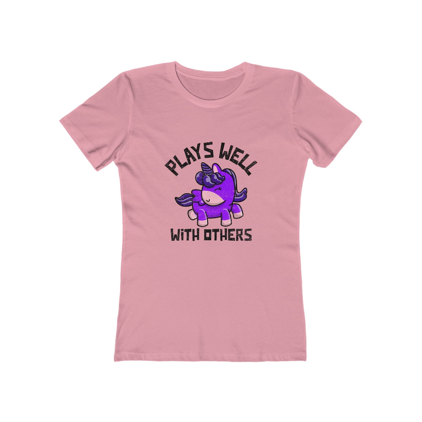 Plays Well With Others (Unicorn) - Women's T-shirt