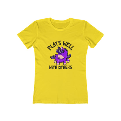 Plays Well With Others (Unicorn) - Women's T-shirt