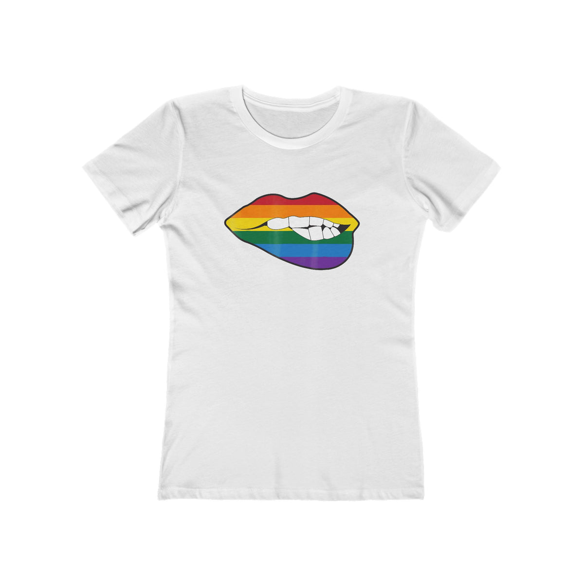 Pride Biting Lips - Women's T-shirt