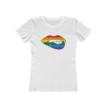 Pride Biting Lips - Women's T-shirt