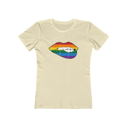 Pride Biting Lips - Women's T-shirt