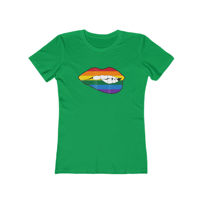 Pride Biting Lips - Women's T-shirt