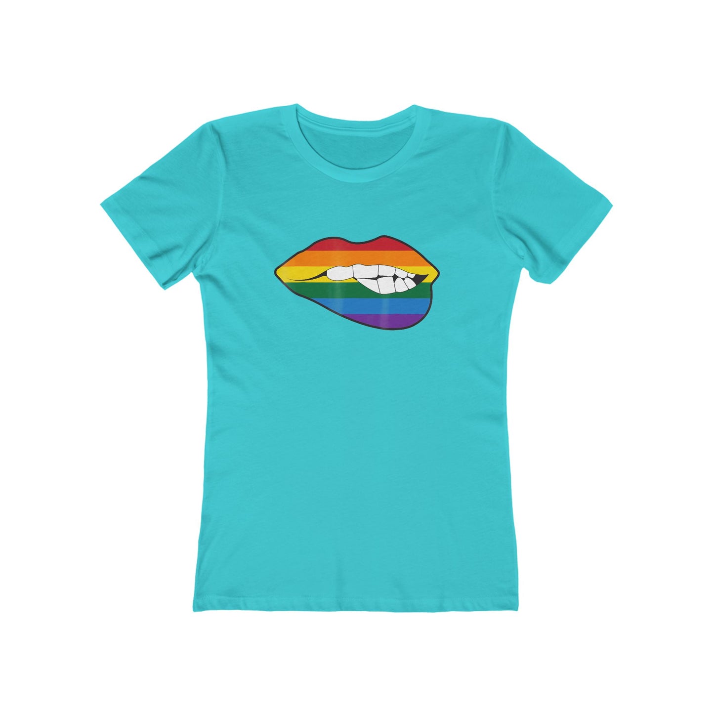 Pride Biting Lips - Women's T-shirt