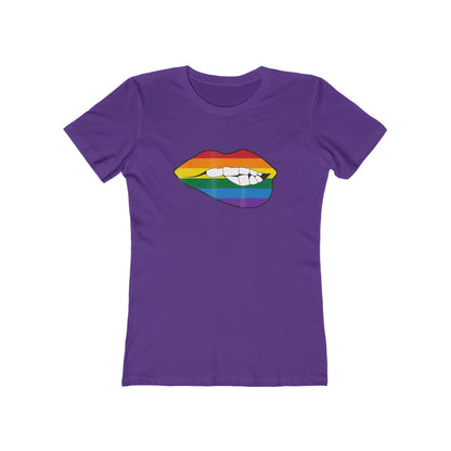 Pride Biting Lips - Women's T-shirt
