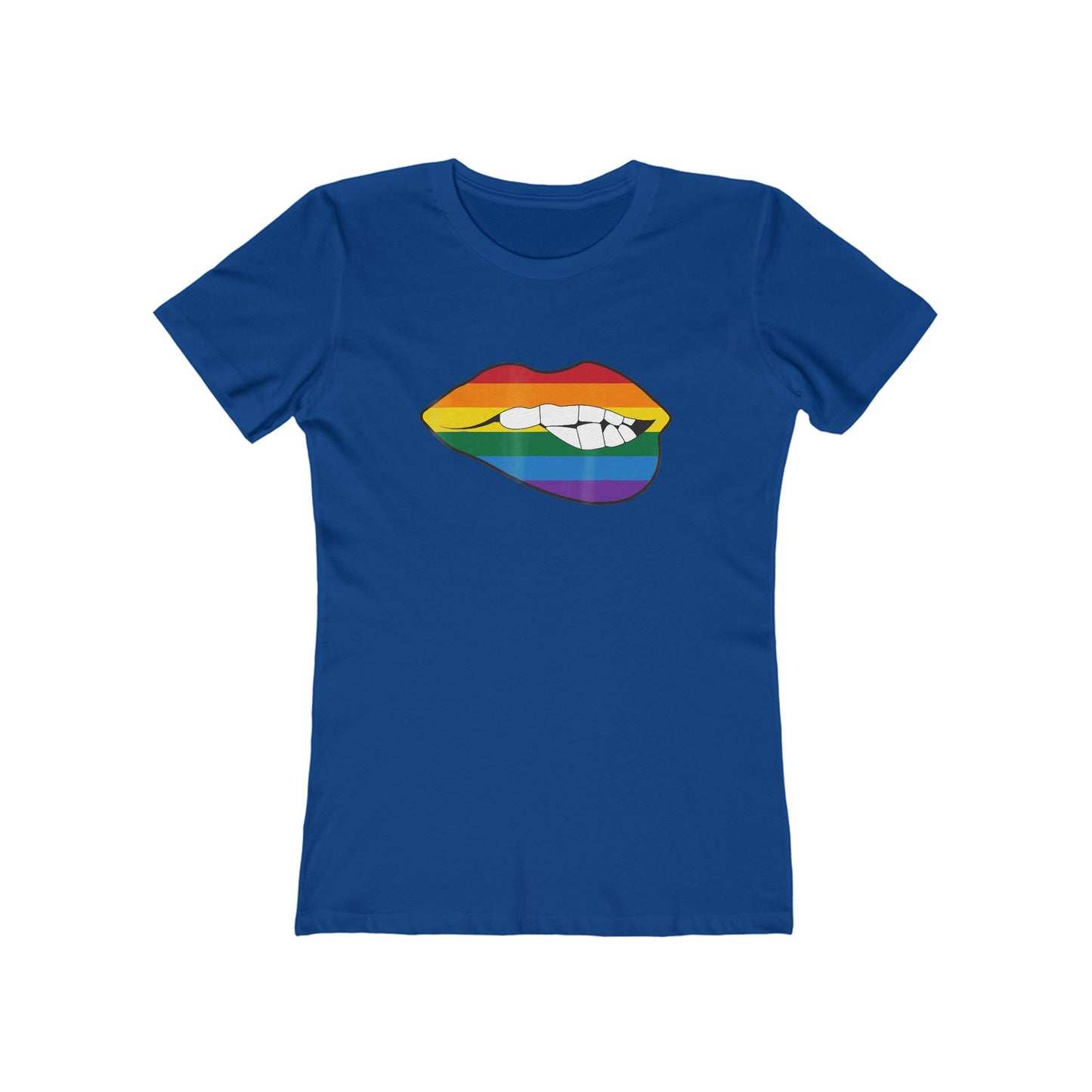Pride Biting Lips - Women's T-shirt