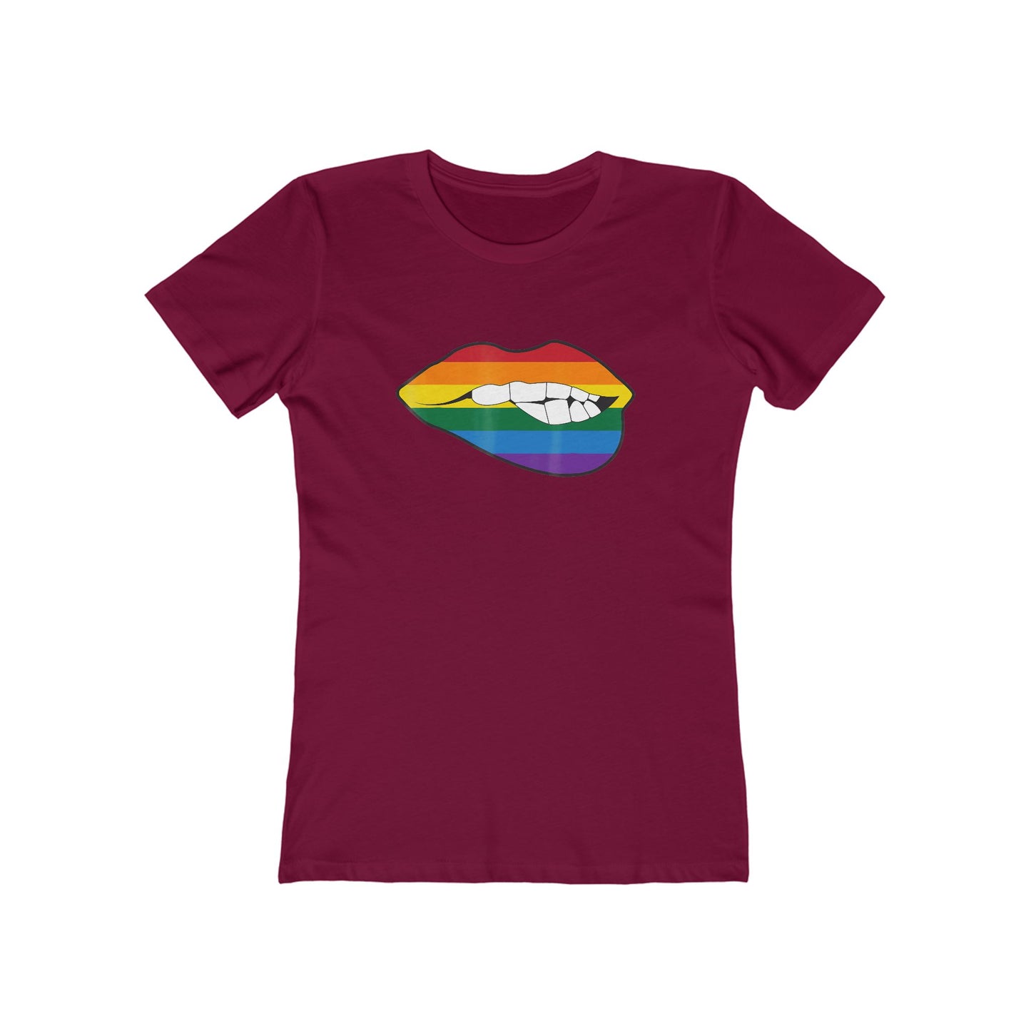 Pride Biting Lips - Women's T-shirt