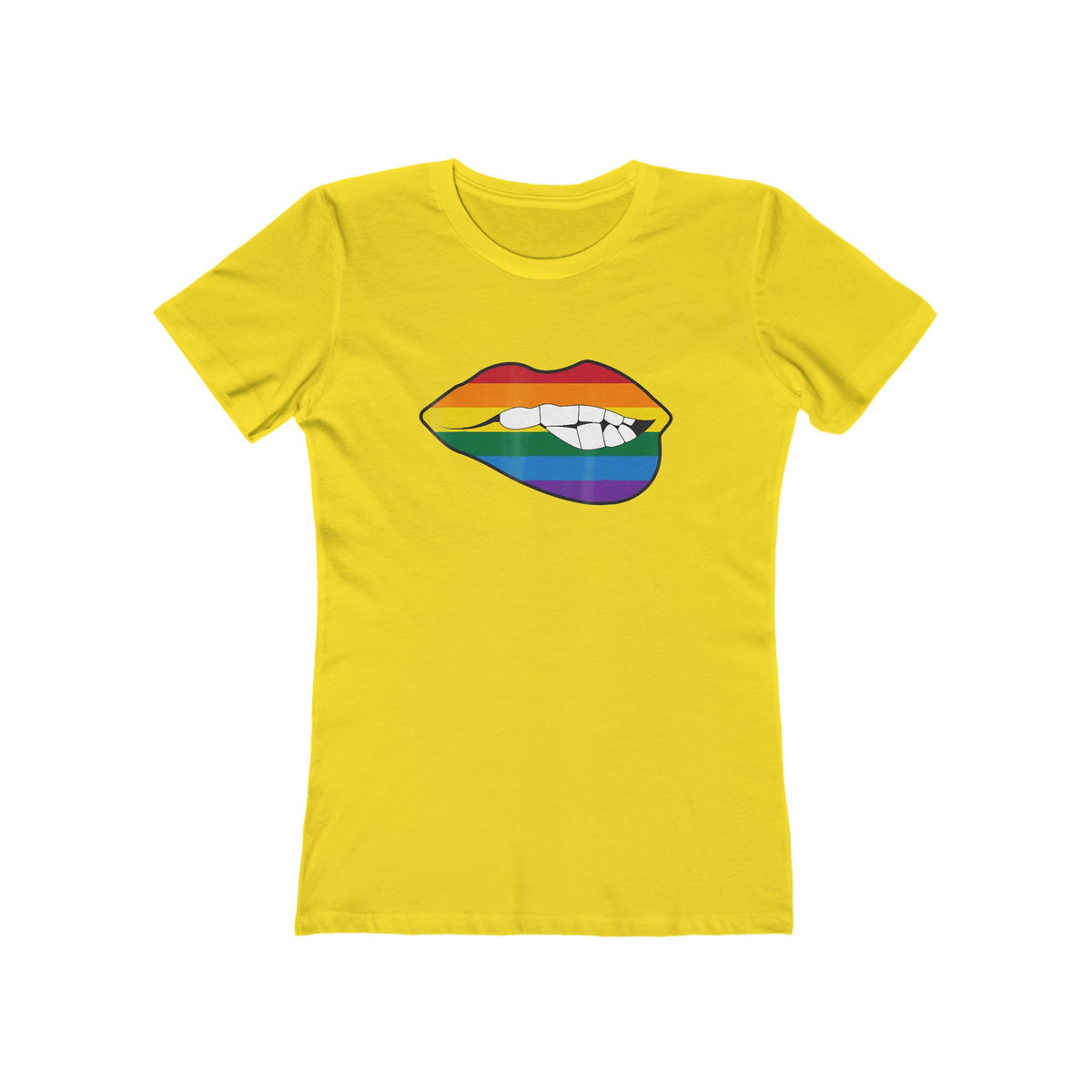 Pride Biting Lips - Women's T-shirt