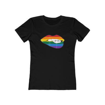Pride Biting Lips - Women's T-shirt