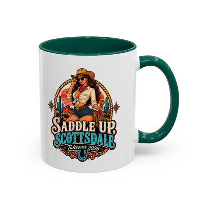 Saddle Up Scottsdale - Colorful Ceramic Mug