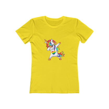 Queer Unicorn Dabbing - Women's T-shirt
