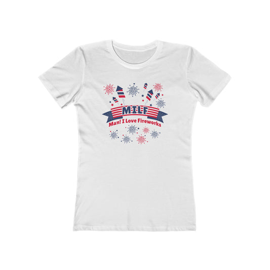 MILF - Man! I Love Fireworks - Women's T-shirt