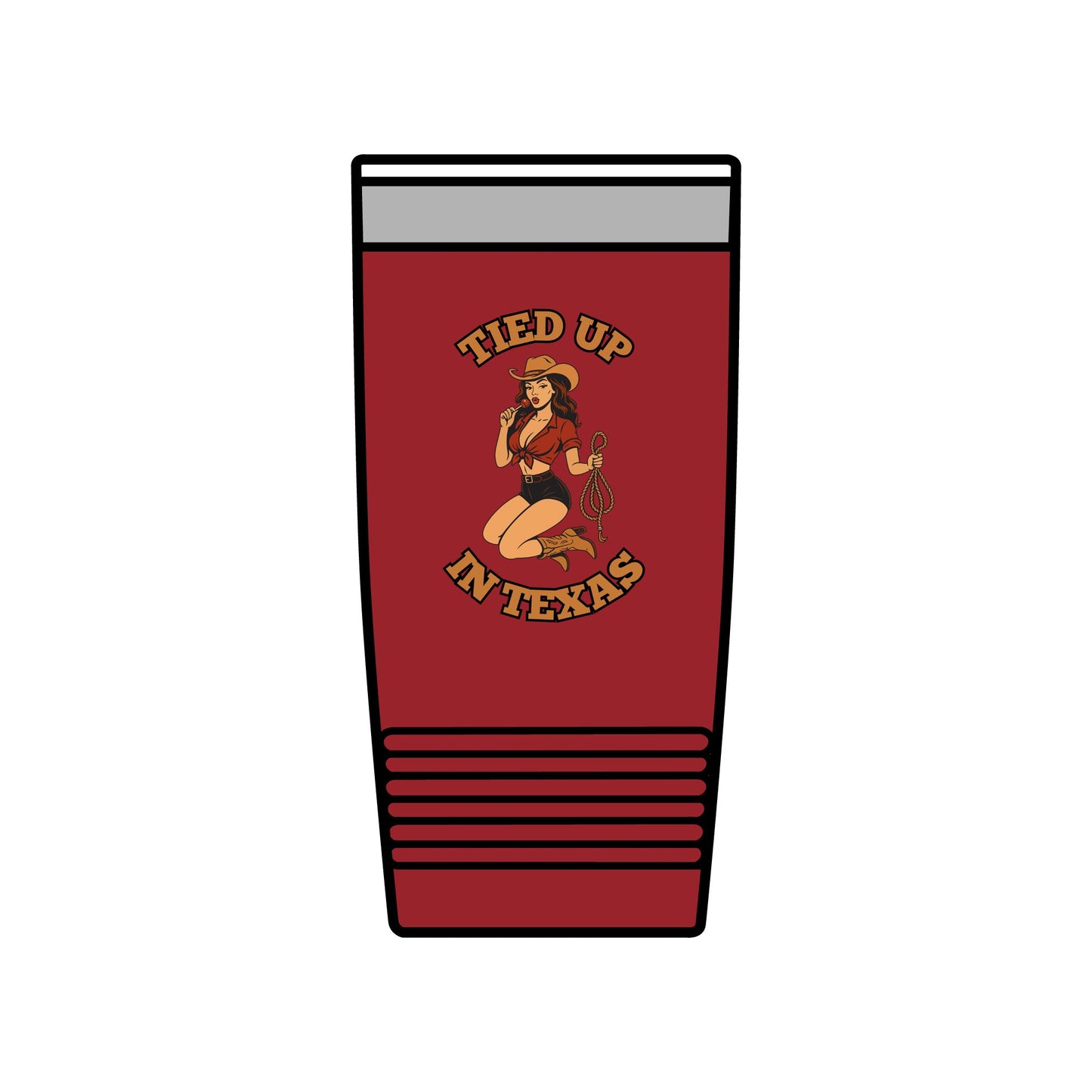 Tied Up in Texas - Insulated Tumbler, 20oz