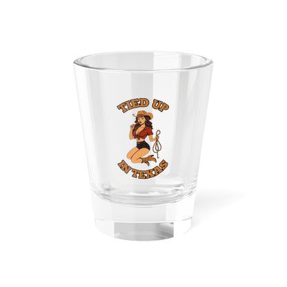 Tied Up in Texas - Playful Shot Glass