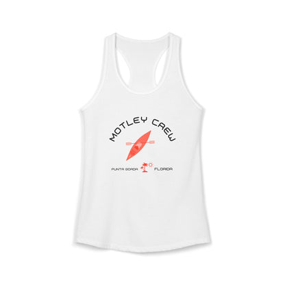 Motley Crew, Nancy Woods - Women's Ideal Racerback Tank