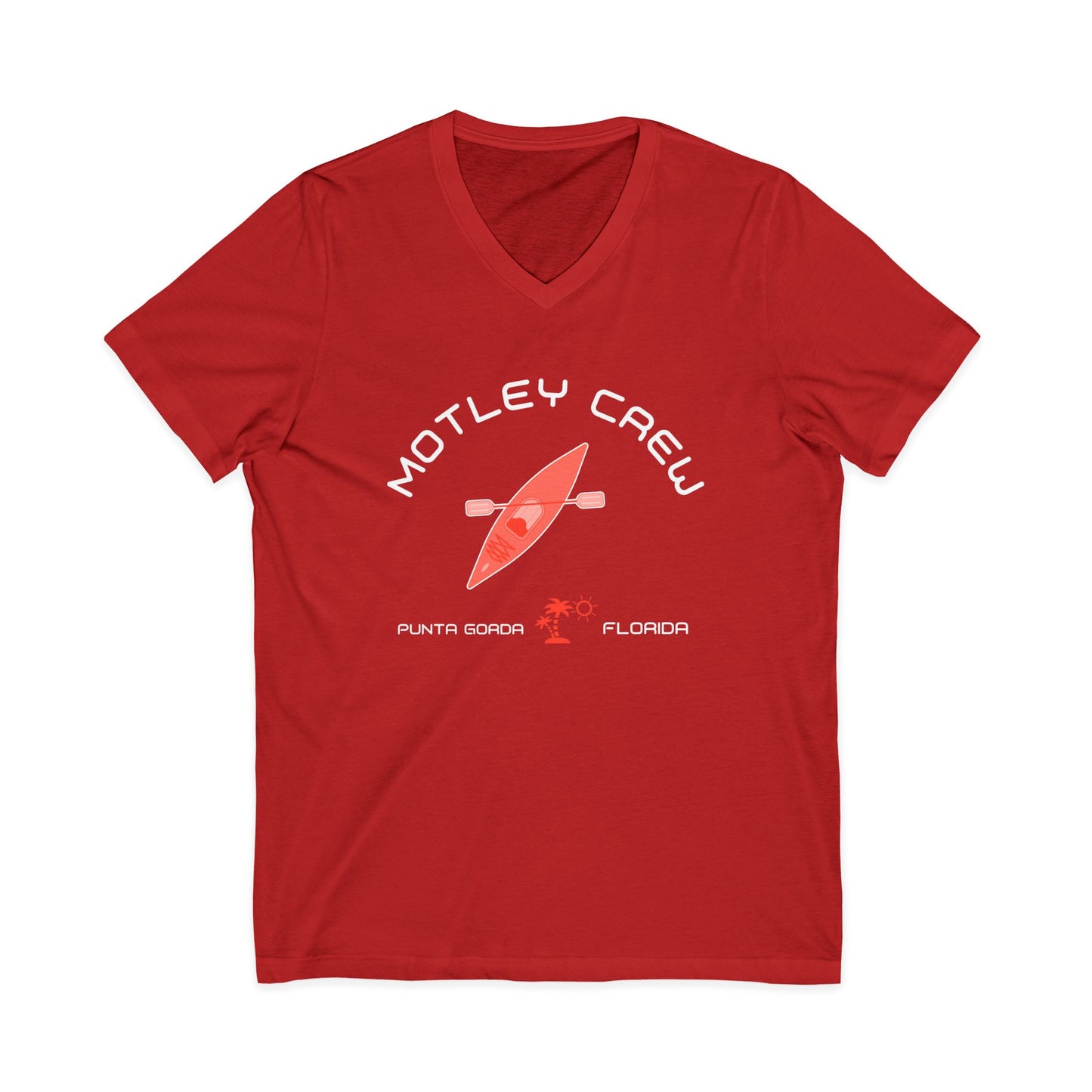 Motley Crew, Patty K - Unisex Jersey V-Neck T-Shirt