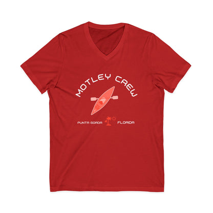 Motley Crew, Patty K - Unisex Jersey V-Neck T-Shirt