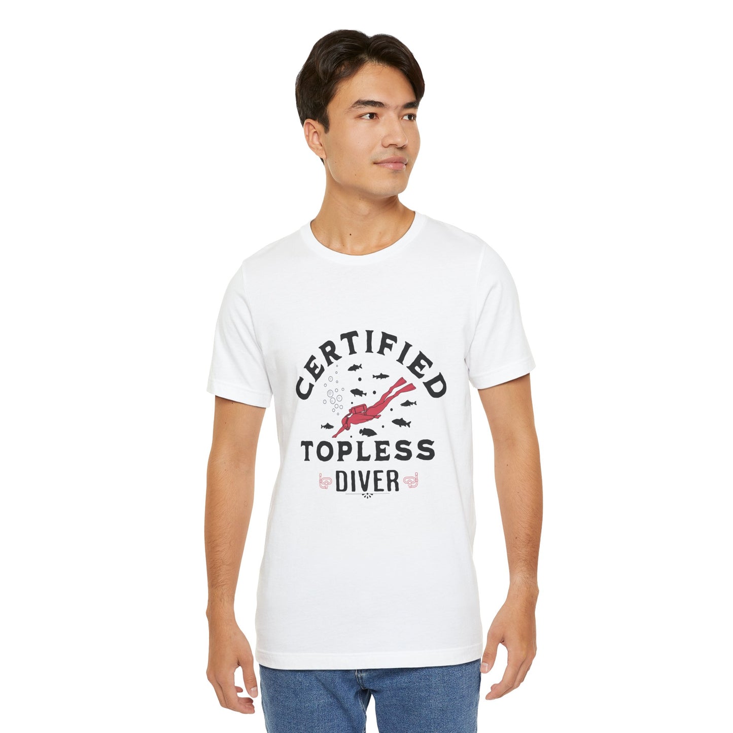 Certified Topless Diver - Unisex T-Shirt